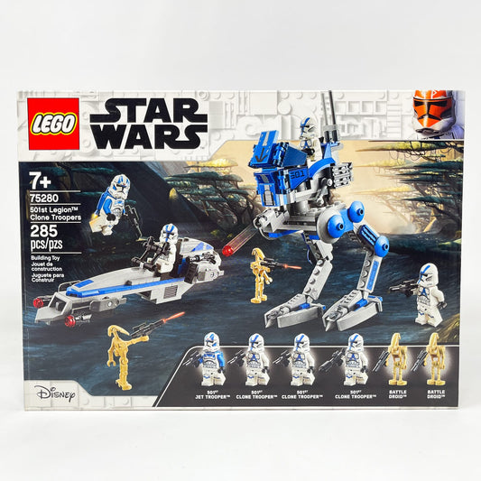 Vintage Lego Star Wars Lego Boxed Lego 75280 501st Legion Clone Troopers (2020) - Sealed