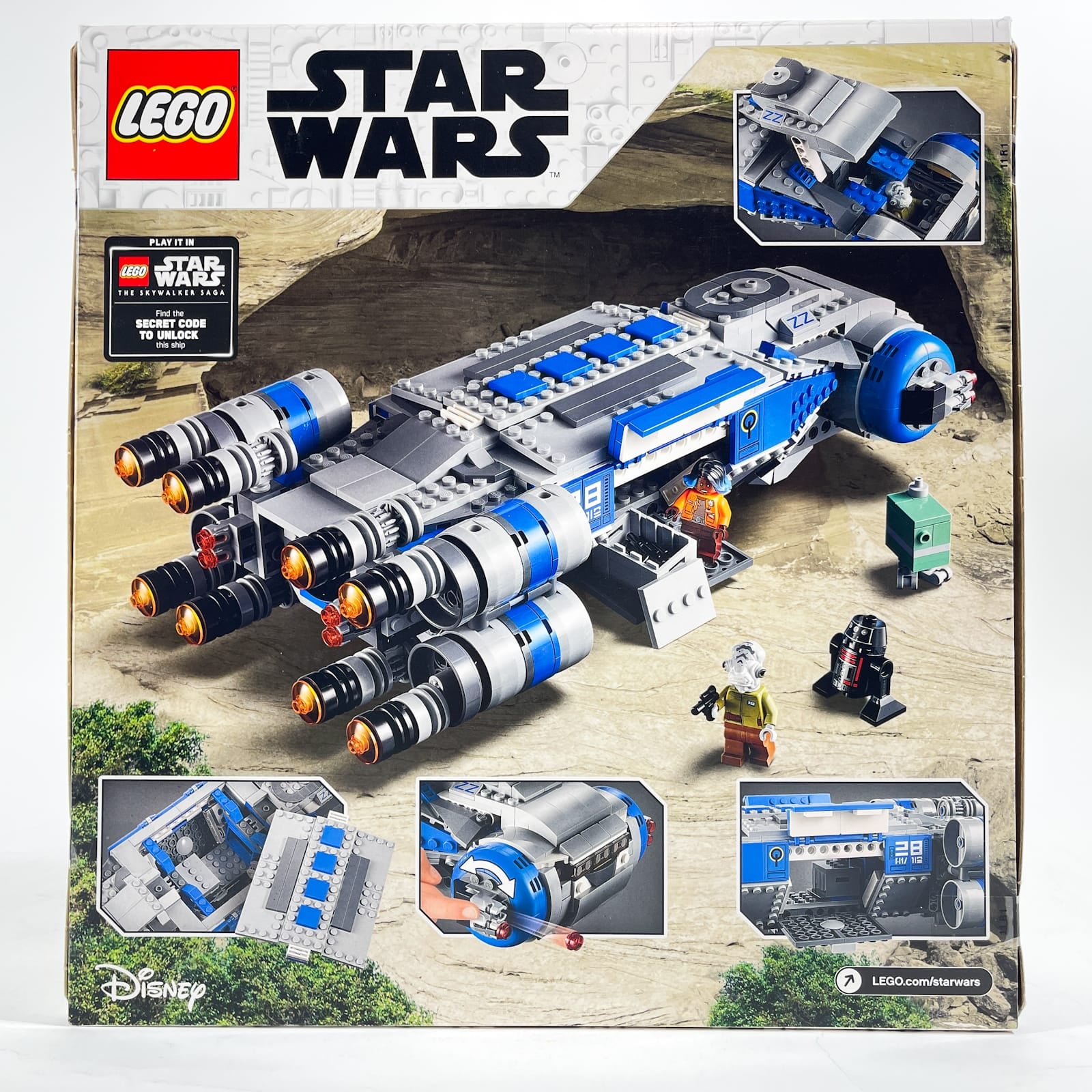 Vintage Lego Star Wars Lego Boxed Lego 75293 Resistance I-TS Transport (2021) - Sealed