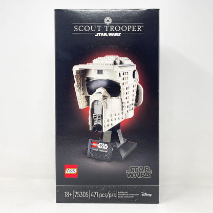Vintage Lego Star Wars Lego Boxed Lego 75305 Scout Trooper Helmet (2021) - Sealed