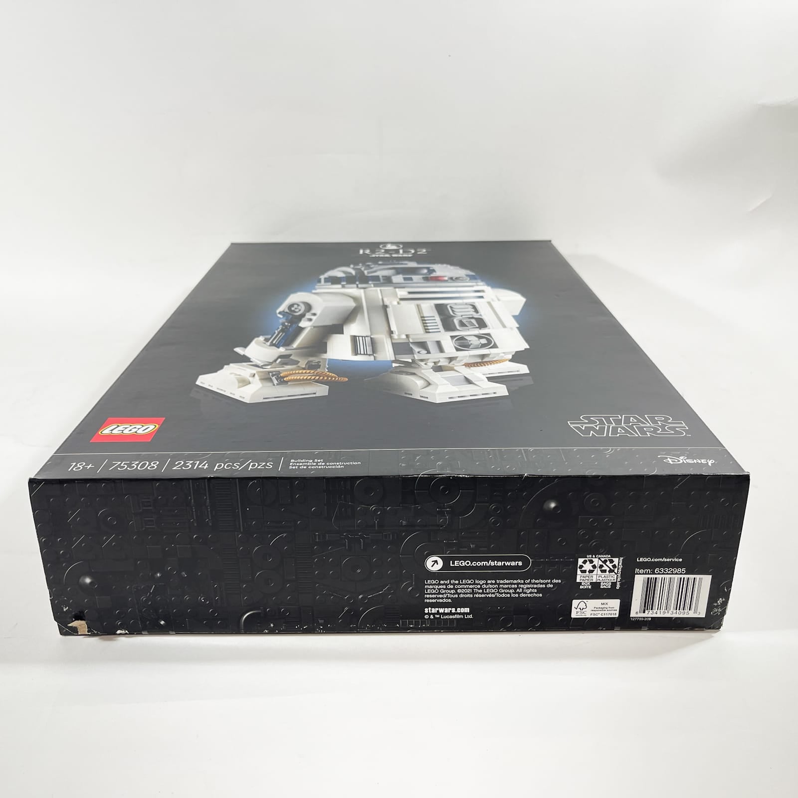 Vintage Lego Star Wars Lego Boxed Lego 75308 R2-D2 - Sealed (2021)