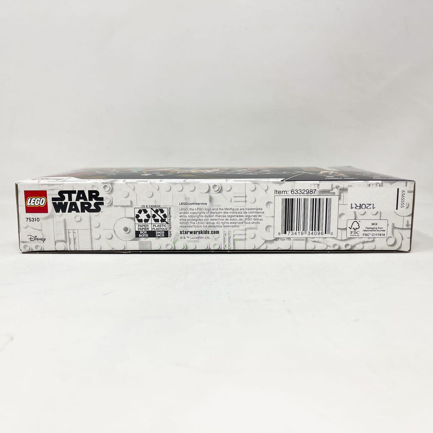 Vintage Lego Star Wars Lego Boxed Lego 75310 Duel on Mandalore (2021) - Sealed