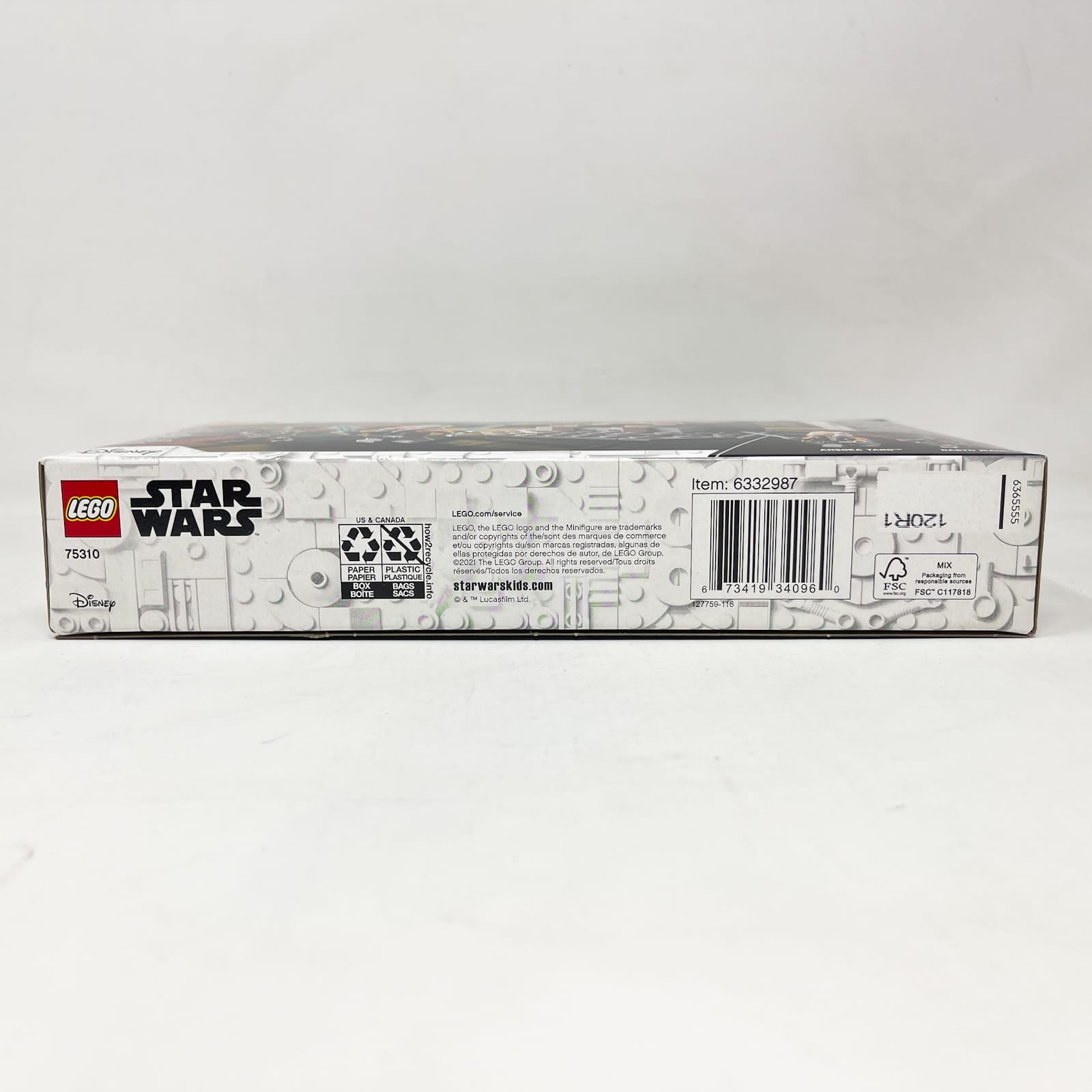 Vintage Lego Star Wars Lego Boxed Lego 75310 Duel on Mandalore (2021) - Sealed