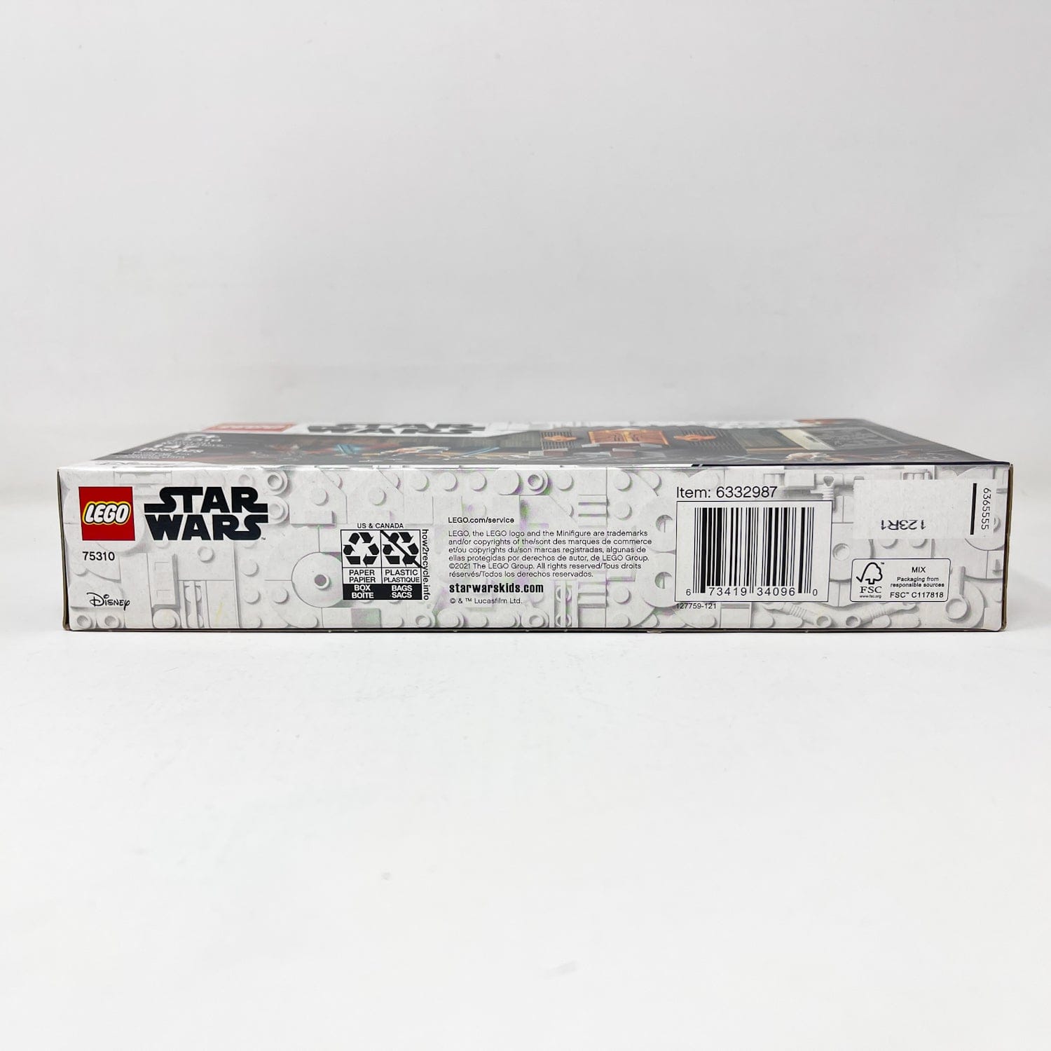 Vintage Lego Star Wars Lego Boxed Lego 75310 - Duel on Mandalore  (Retired)