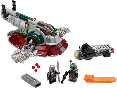 Vintage Lego Star Wars Lego Boxed Lego 75312 - Boba Fett’s Starship Slave I (Retired)