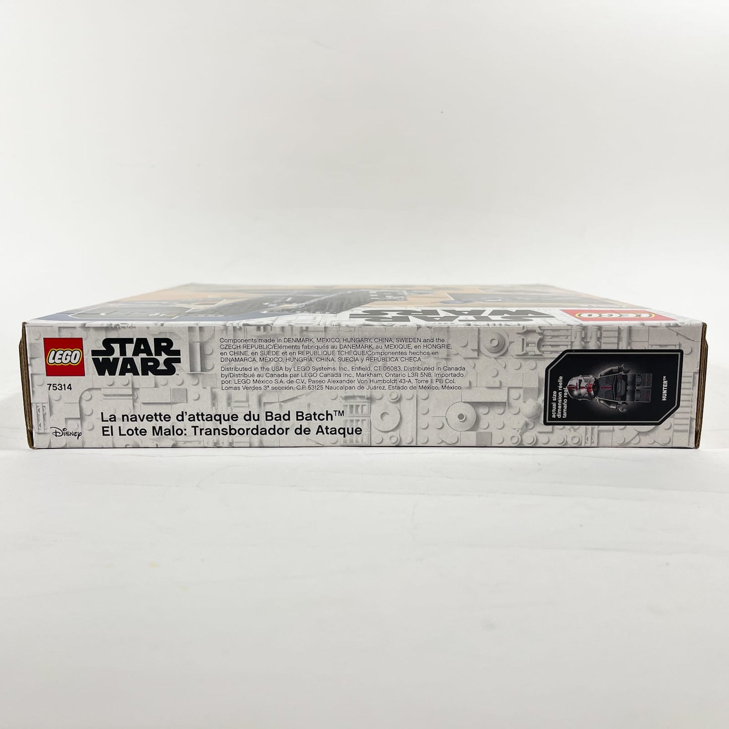 Vintage Lego Star Wars Lego Boxed Lego 75314 The Bad Batch Attack Shuttle (2021) - Sealed
