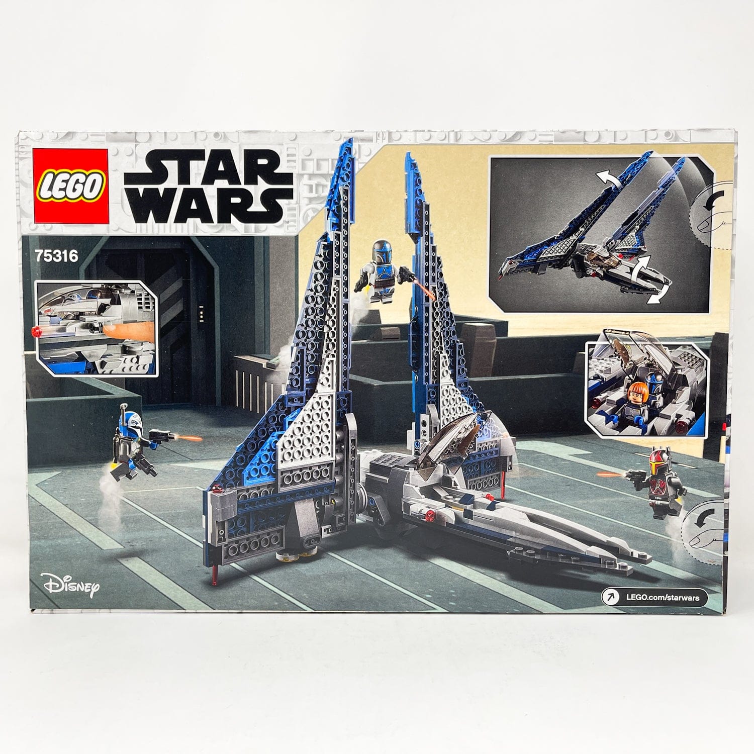 Vintage Lego Star Wars Lego Boxed Lego 75316 - Mandalorian Starfighter  (Retired)