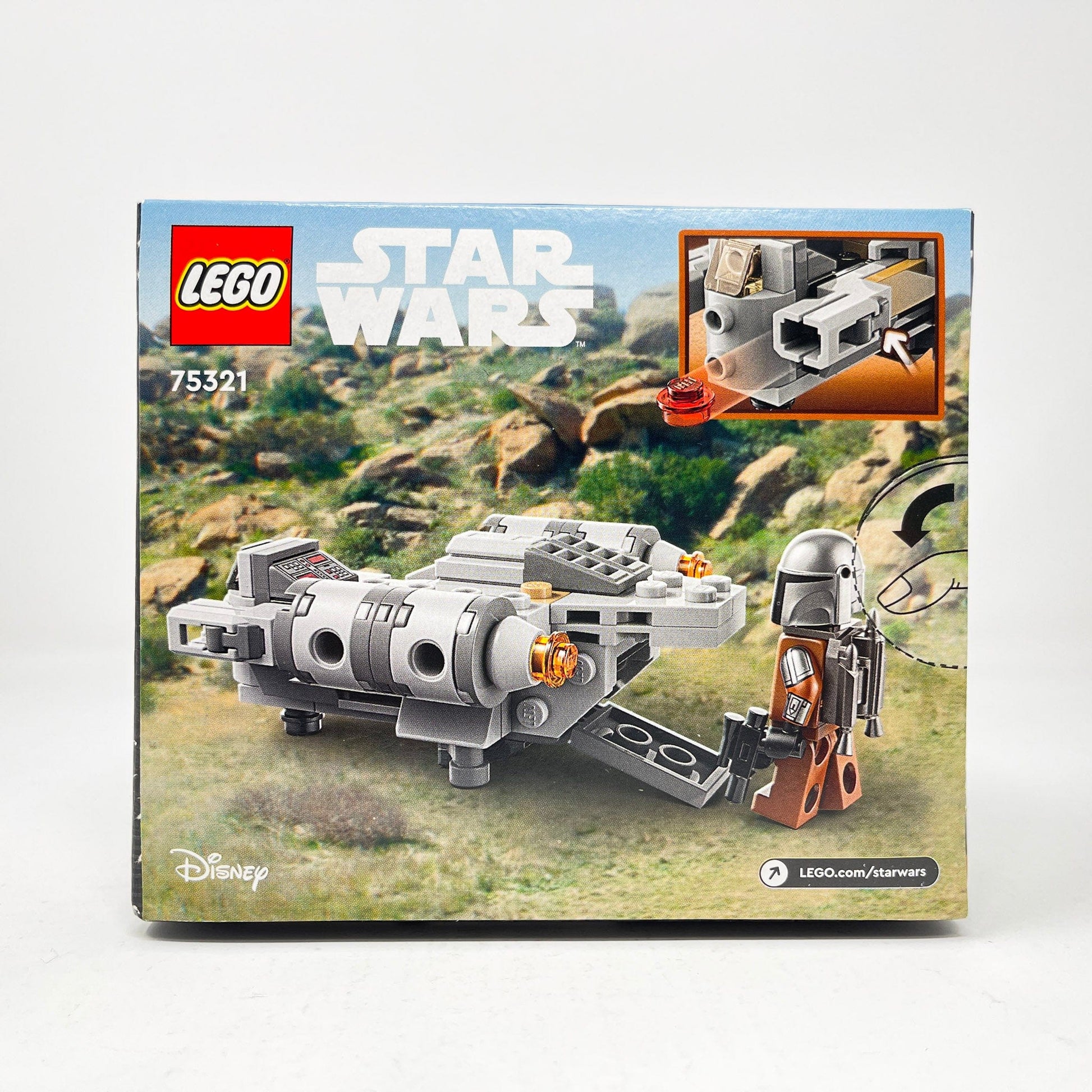 Lego STAR WARS 75321 The Razor Crest Microfighter (Retired) NIB