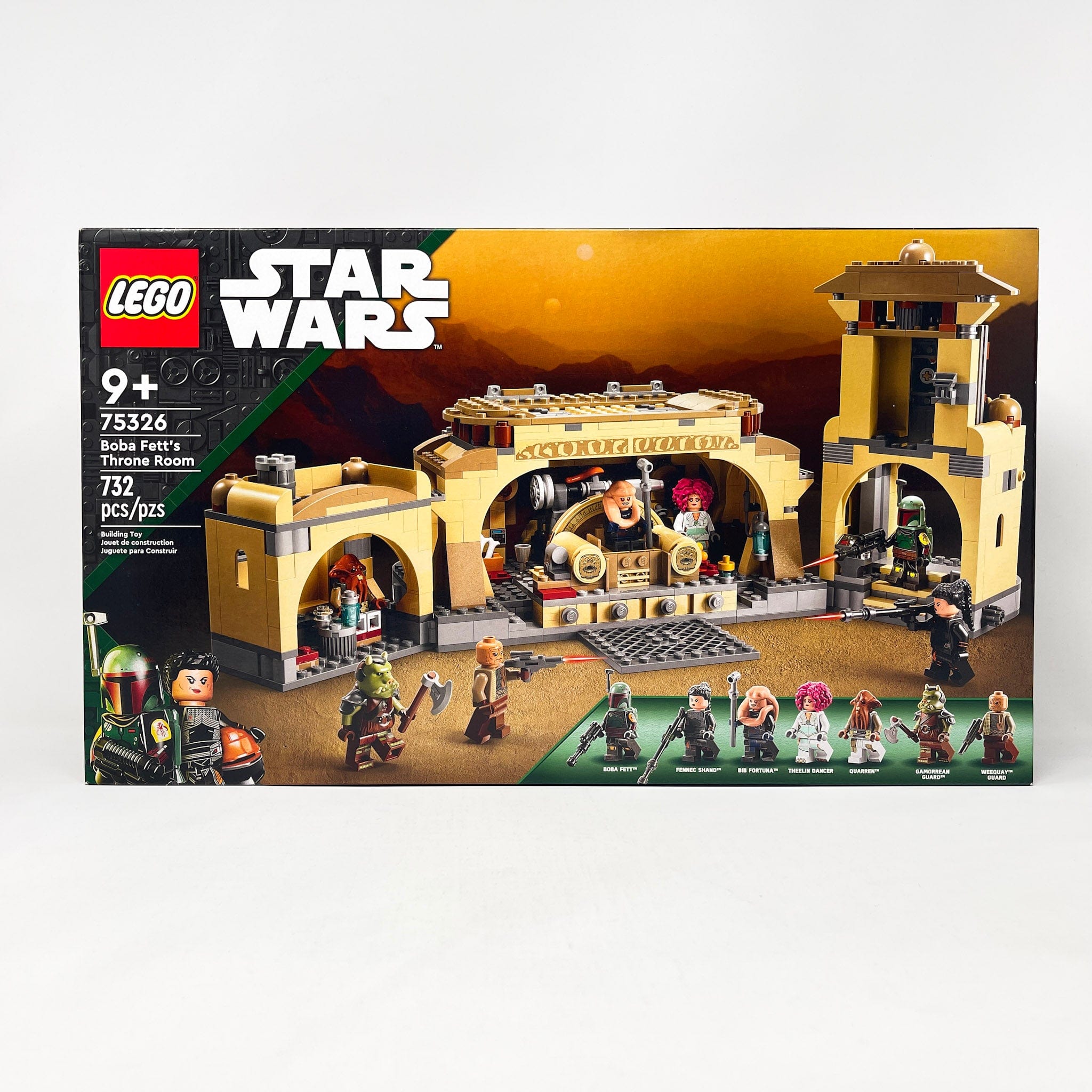 LEGO online Star Wars Boba Fett’s Throne Room 75326 Building Kit (732 Pieces)