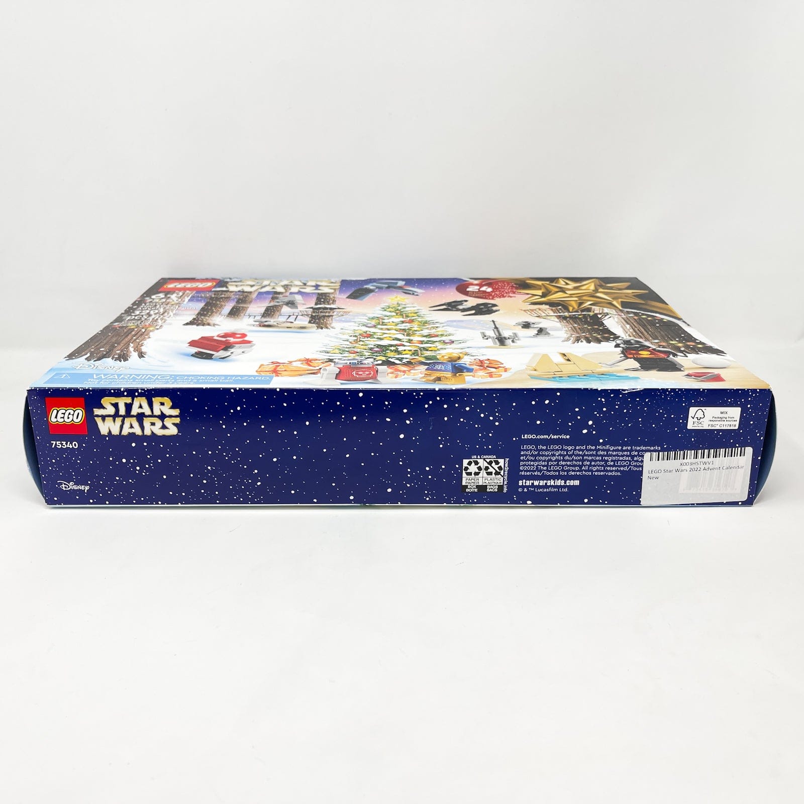 Vintage Lego Star Wars Lego Boxed Lego 75340 - Advent Calendar 2022