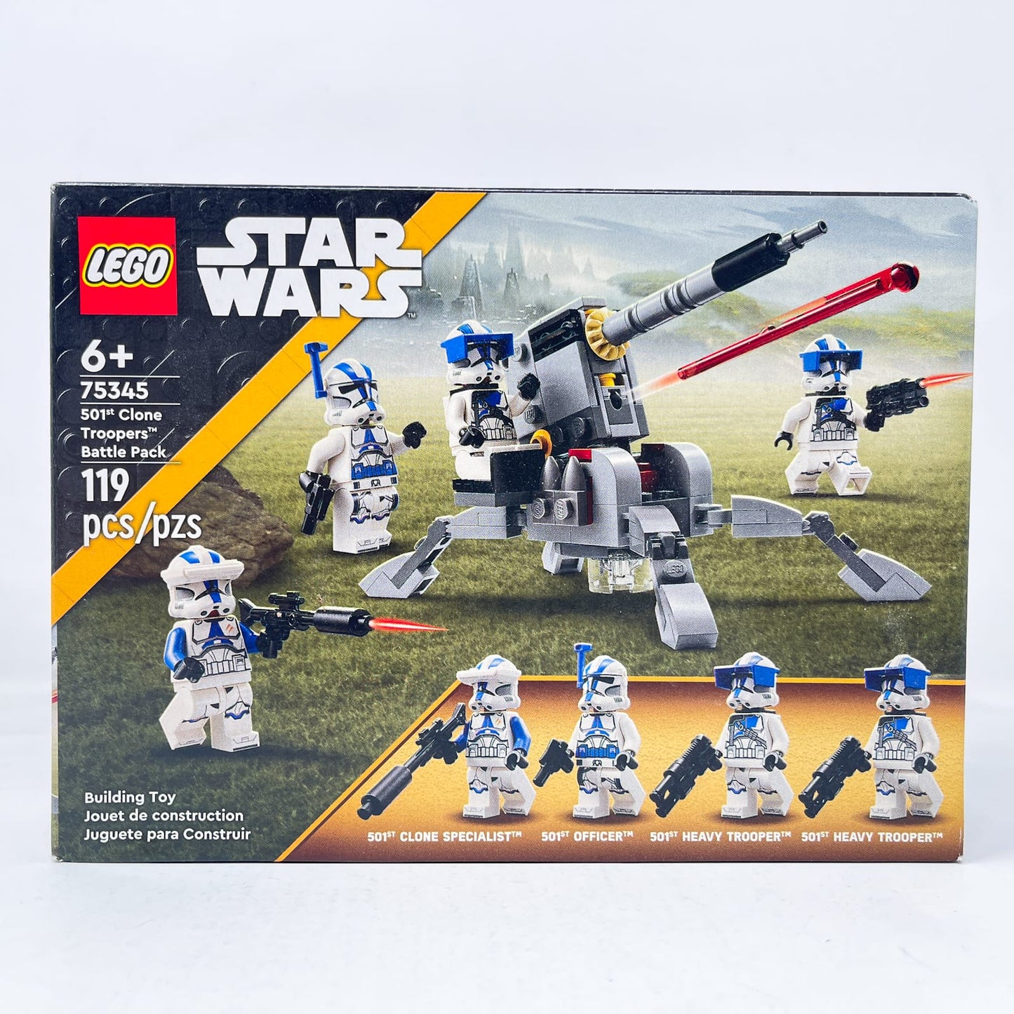 Vintage Lego Star Wars Lego Boxed Lego 75345 501st Clone Troopers Battle Pack (2023) - Sealed