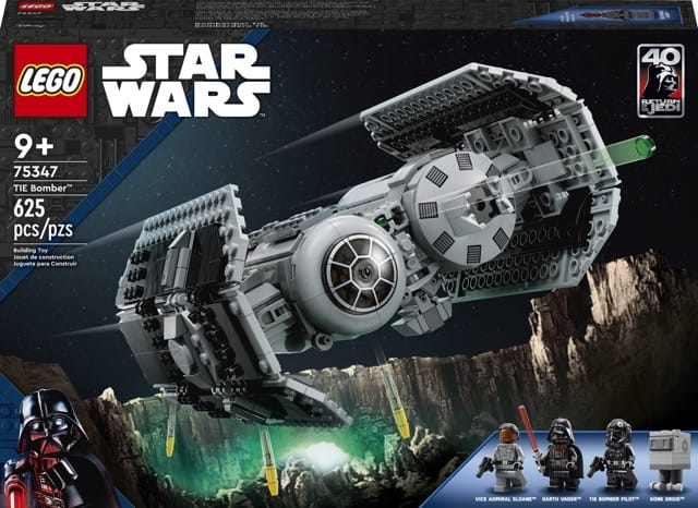 Vintage Lego Star Wars Lego Boxed Lego 75347 TIE Bomber V39