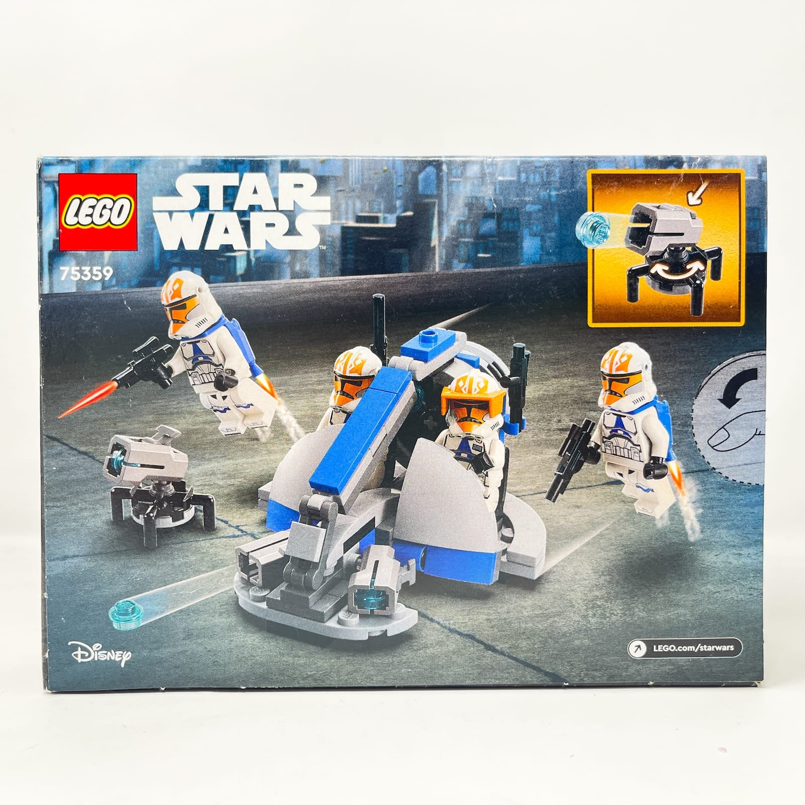 Vintage Lego Star Wars Lego Boxed Lego 75359  332nd Ahsoka's Clone Trooper Battle Pack (2023) - Sealed