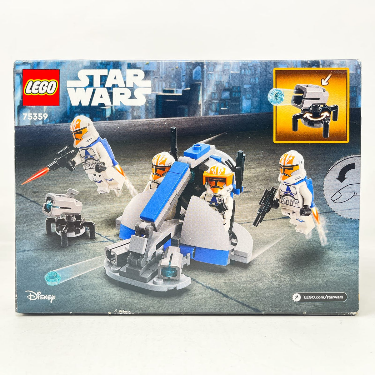 Vintage Lego Star Wars Lego Boxed Lego 75359  332nd Ahsoka's Clone Trooper Battle Pack (2023) - Sealed