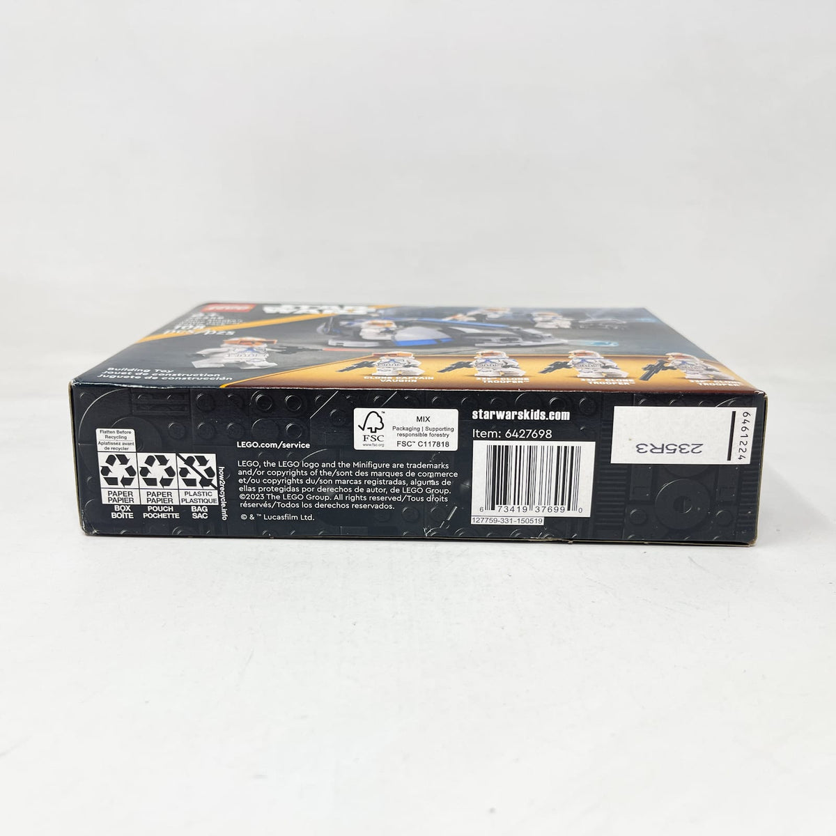 Vintage Lego Star Wars Lego Boxed Lego 75359  332nd Ahsoka's Clone Trooper Battle Pack (2023) - Sealed