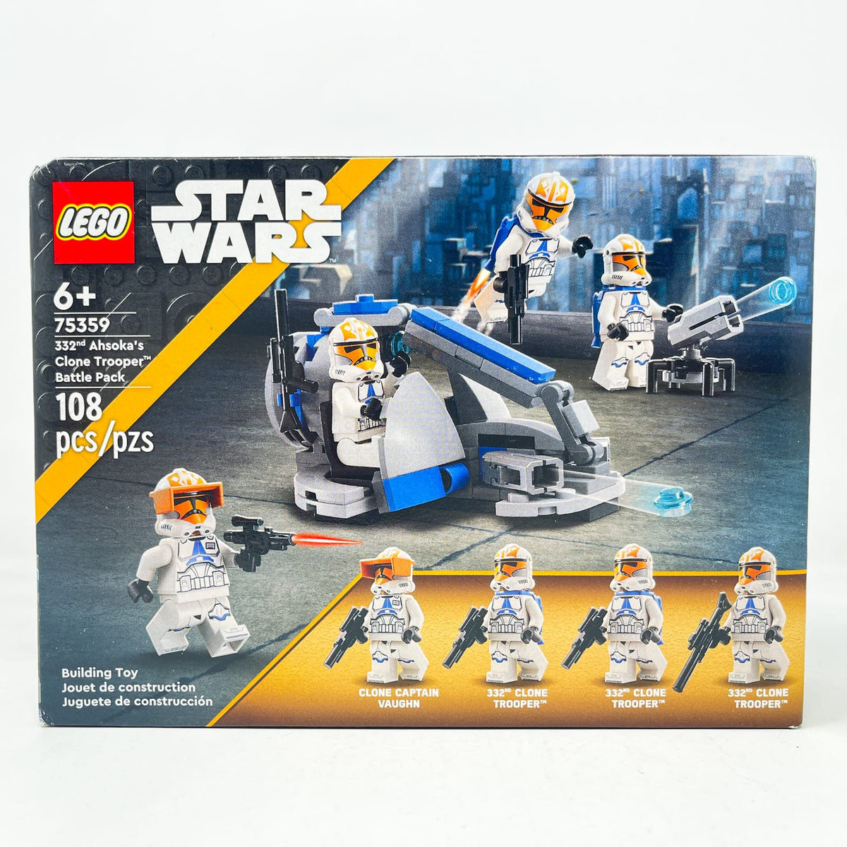 Vintage Lego Star Wars Lego Boxed Lego 75359  332nd Ahsoka's Clone Trooper Battle Pack (2023) - Sealed