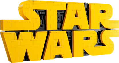 Vintage Lego Star Wars Lego Boxed Lego 75407  Brick-Built Star Wars Logo