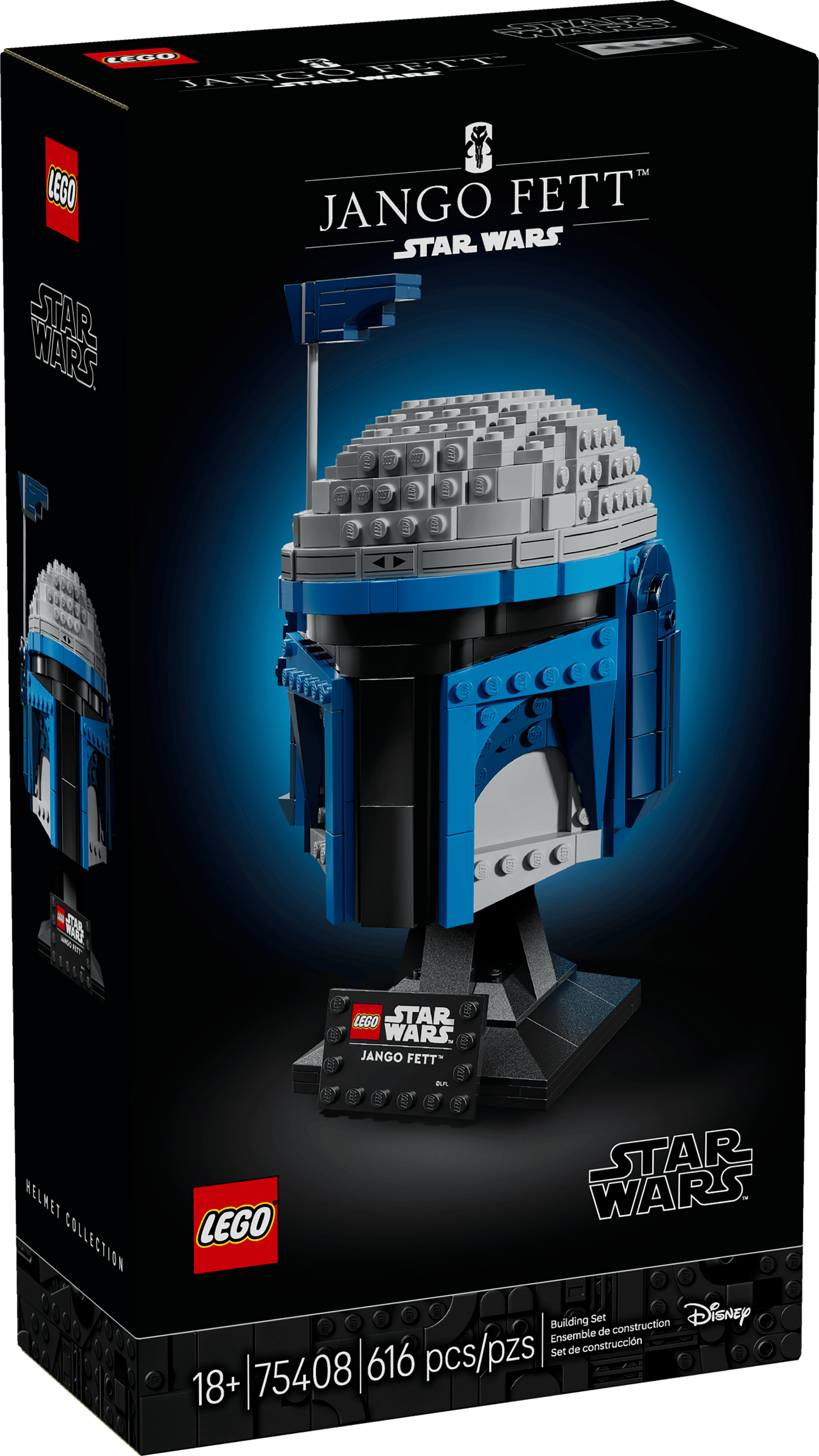 Vintage Lego Star Wars Lego Boxed Lego 75408  Jango Fett Helmet