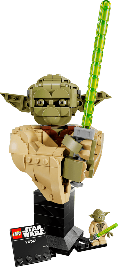 Vintage Lego Star Wars Lego Boxed Lego 75438  Yoda Bust