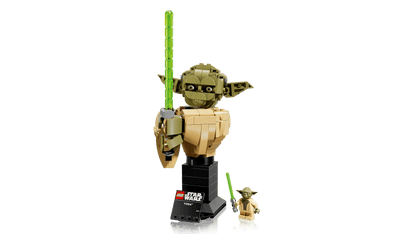 Vintage Lego Star Wars Lego Boxed Lego 75438  Yoda Bust