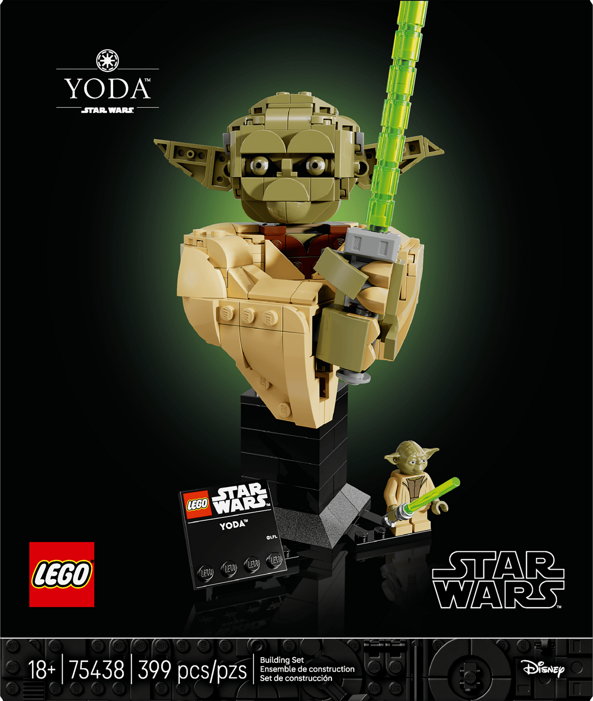 ちい⭐︎ Lego 75438 Yoda Bust – 4th Moon Toys