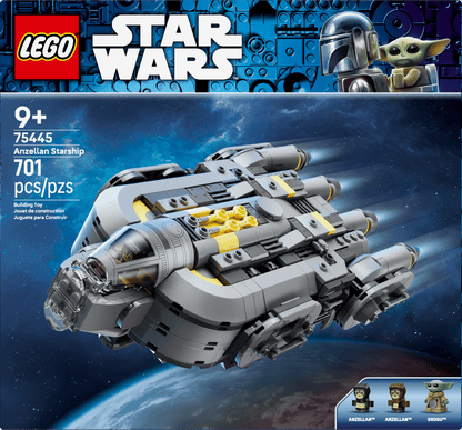 Vintage Lego Star Wars Lego Boxed Lego 75445  Anzellan Starship