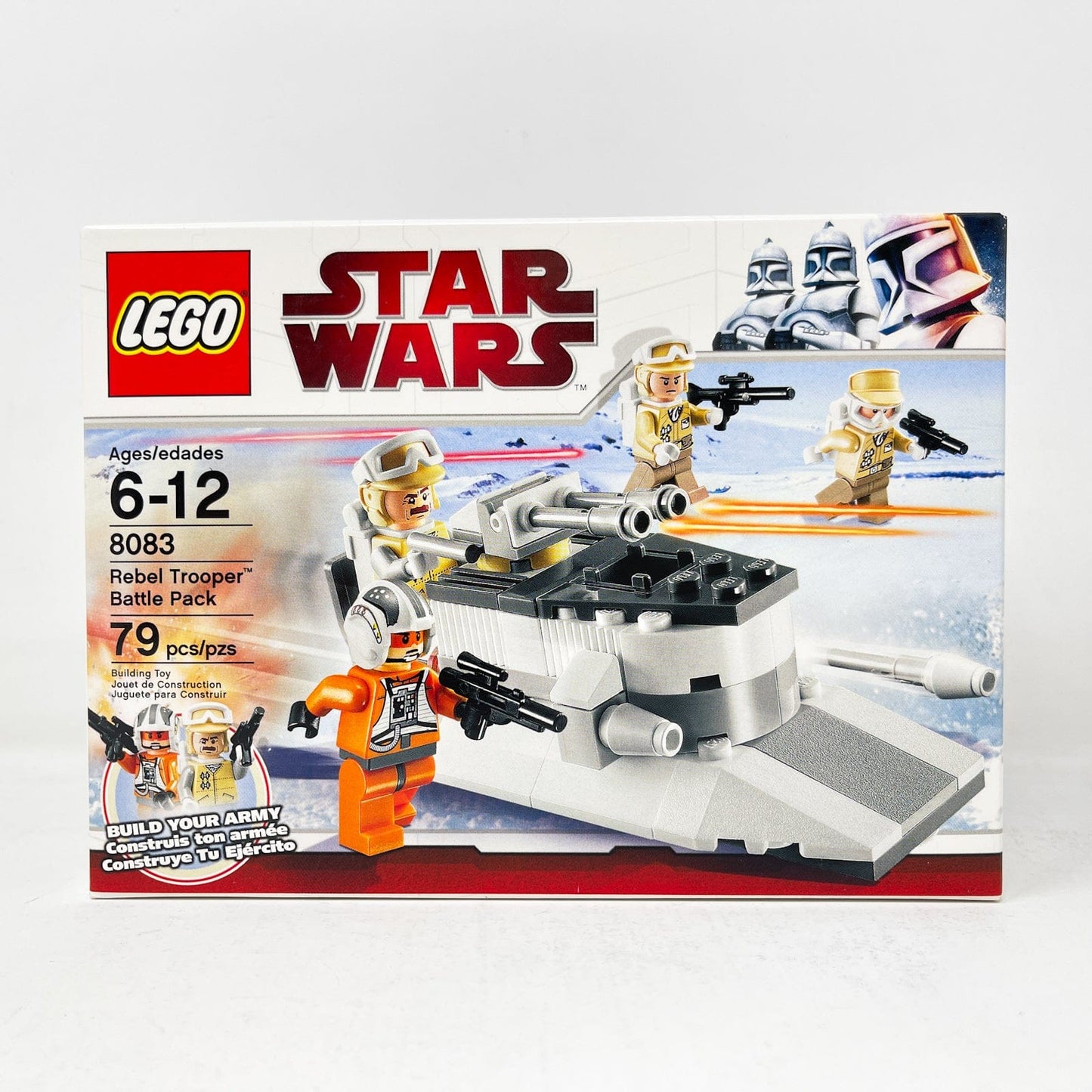 Vintage Lego Star Wars Lego Boxed Lego 8083 - Rebel Trooper Battle Pack (Retired) (2010)