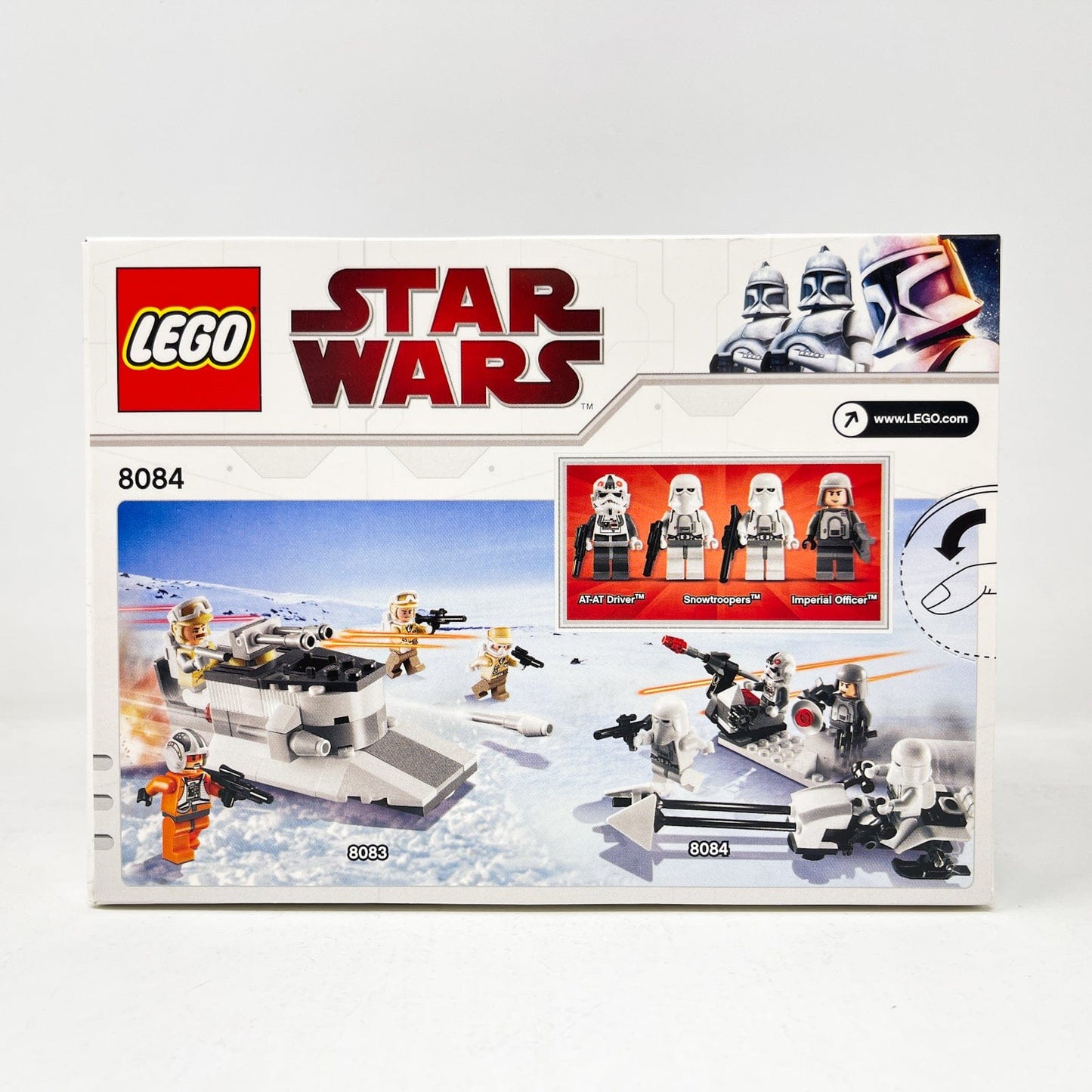 Vintage Lego Star Wars Lego Boxed Lego 8084 - Snowtrooper Battle Pack  (Retired) (2010)