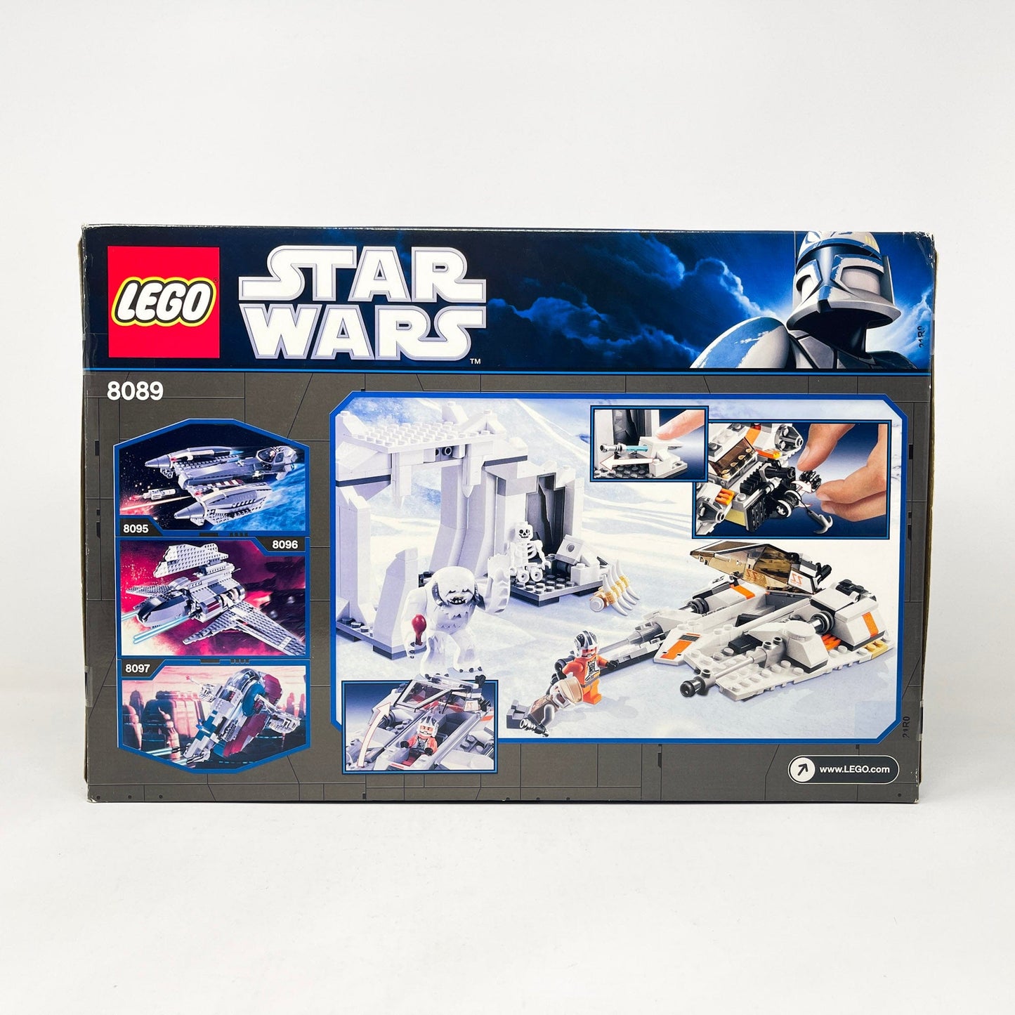 Vintage Lego Star Wars Lego Boxed Lego 8089 - Hoth Wampa Cave (Retired)