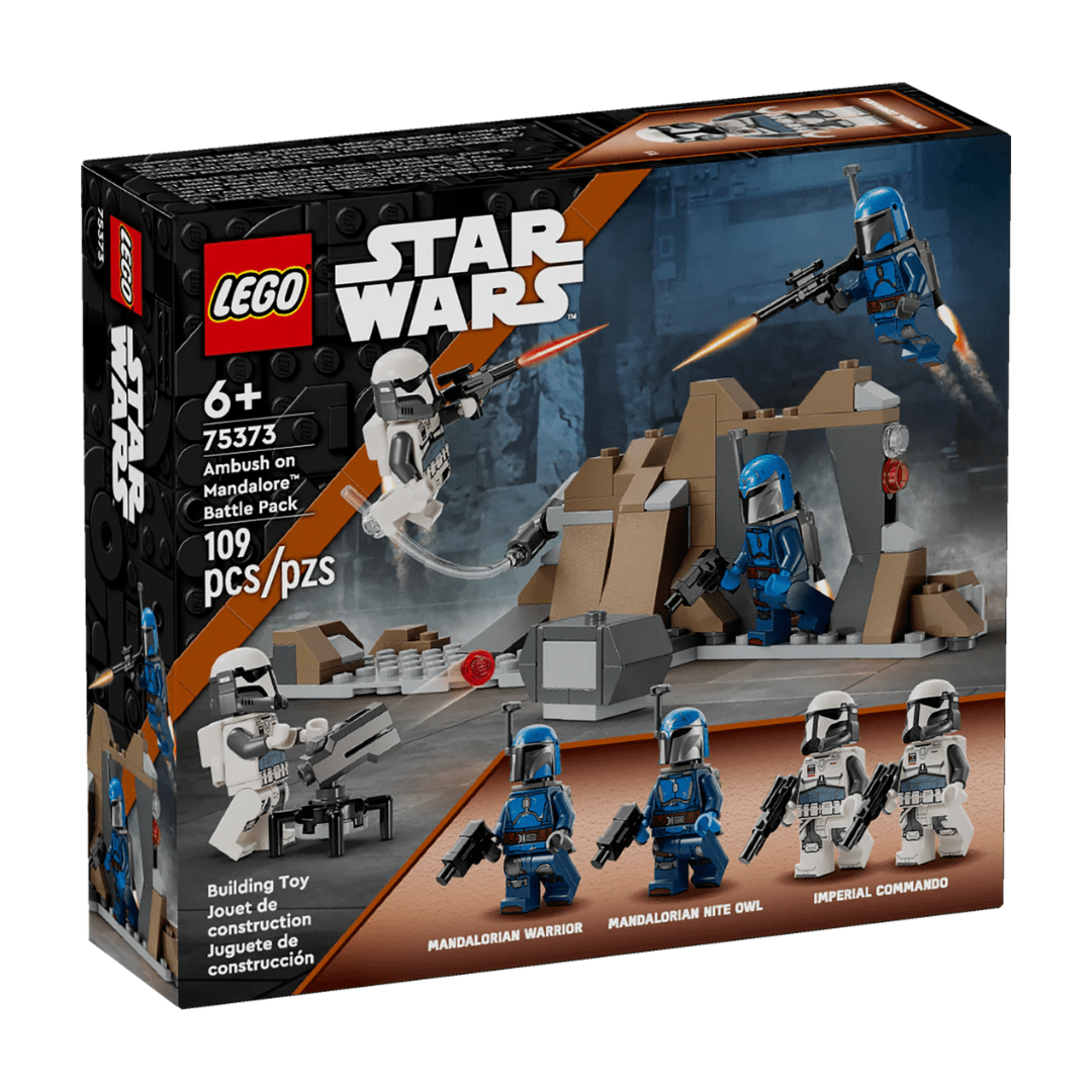 Vintage Lego Star Wars Lego Boxed Lego STAR WARS 75373 - Ambush on Mandalore Battle Pack (2024)