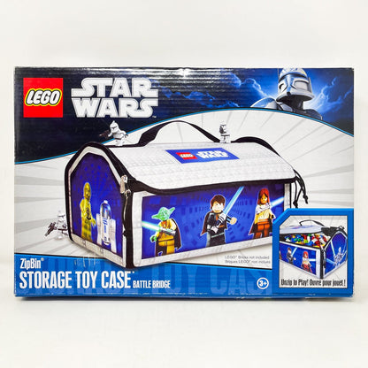 Vintage Lego Star Wars Lego Boxed Lego Star Wars ZipBin Storage Toy Case Battle Bridge in Box