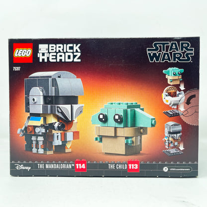 Vintage Lego Star Wars Lego Boxed The Mandalorian & The Child – LEGO Star Wars BrickHeadz Set #75317
