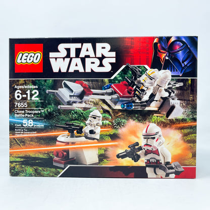 Vintage Lego Star Wars Lego Clone Troopers Battle Pack 7655 - LEGO Star Wars (2007) - Sealed