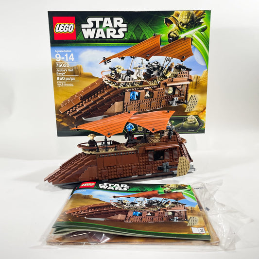 Vintage Lego Star Wars Lego Jabba's Sail Barge 75020 - LEGO Star Wars (2013, Retired) - Loose Complete w/ Box