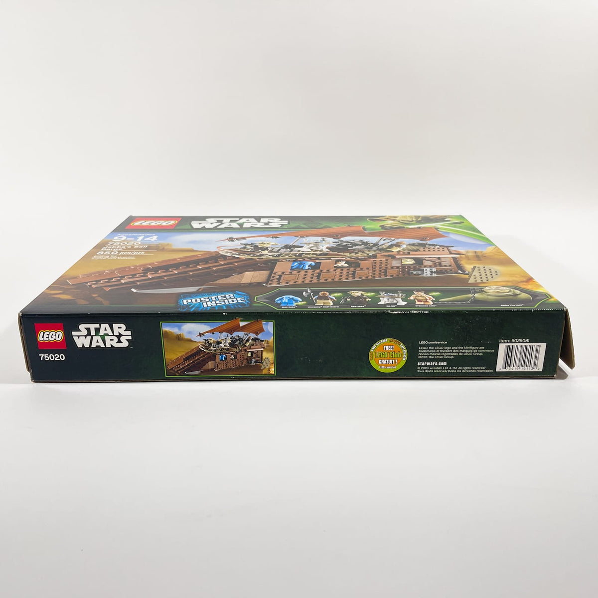 Vintage Lego Star Wars Lego Jabba's Sail Barge 75020 - LEGO Star Wars (2013, Retired) - Loose Complete w/ Box