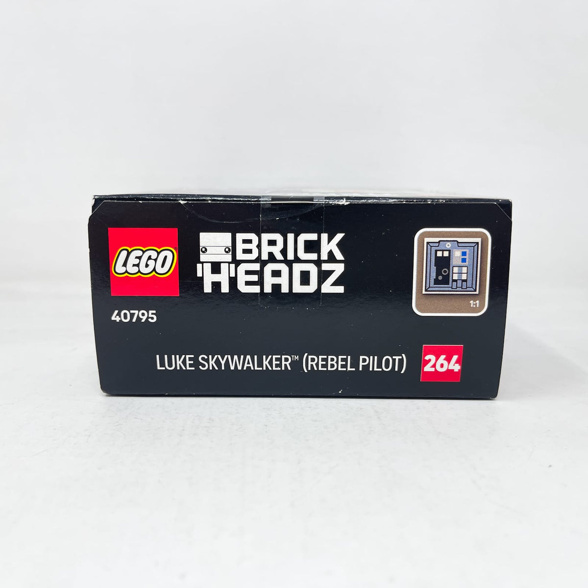 Vintage Lego Star Wars Lego Luke Skywalker (Rebel Pilot) BrickHeadz 40795 - LEGO Star Wars (2025) - Sealed