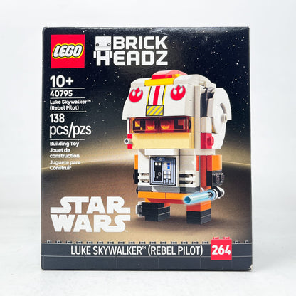 Vintage Lego Star Wars Lego Luke Skywalker (Rebel Pilot) BrickHeadz 40795 - LEGO Star Wars (2025) - Sealed