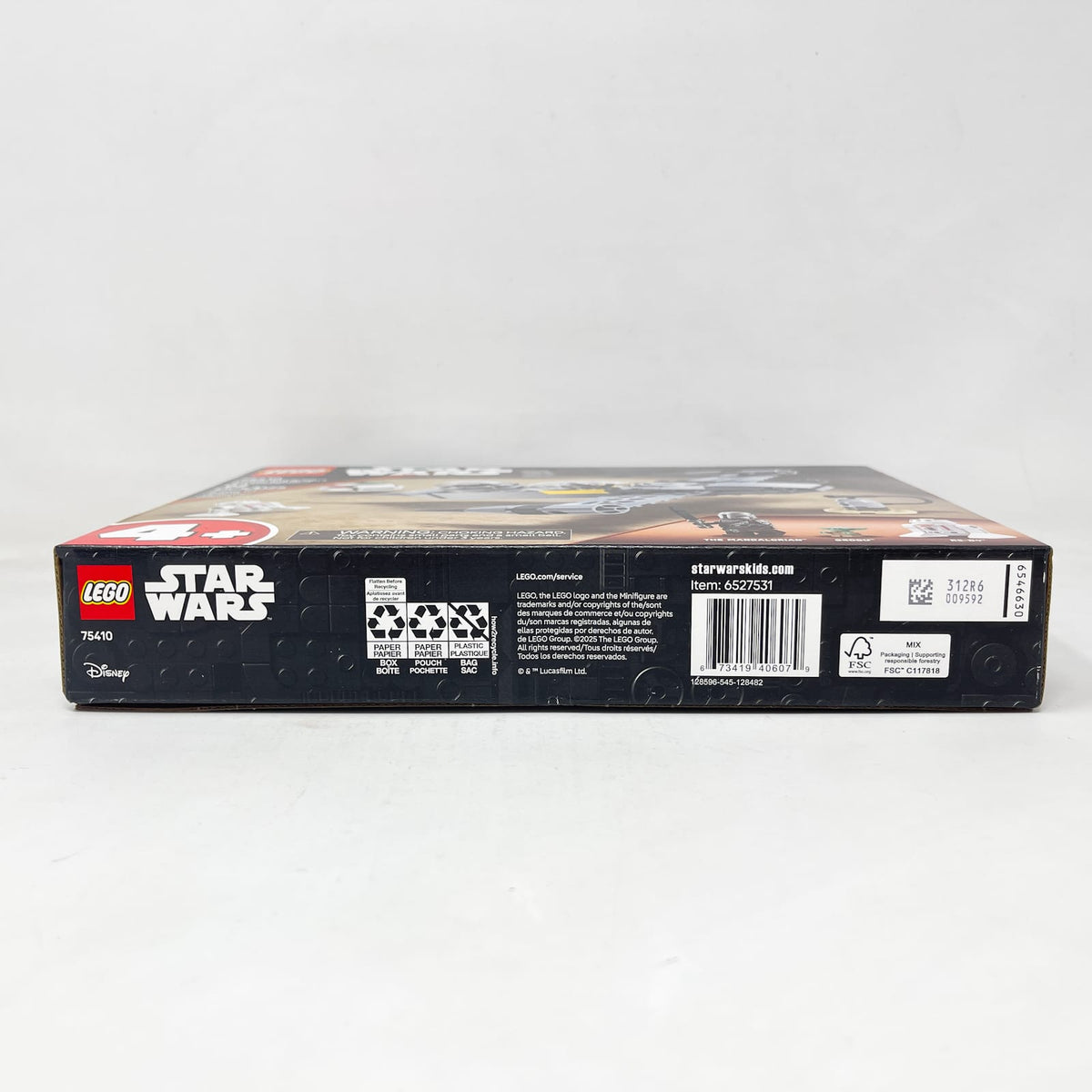 Vintage Lego Star Wars Lego Mando and Grogu’s N-1 Starfighter 75410 - LEGO Star Wars (2025) - Sealed