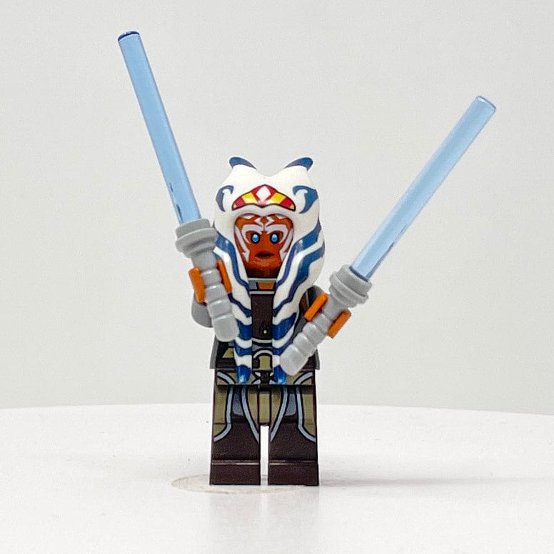 Vintage Lego Star Wars Lego Minifigure Ahsoka Tano (Adult) - Tunic with Armor and Belt - SW0759 - Lego Minifigure