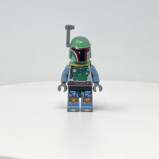 Vintage Lego Star Wars Lego Minifigure Boba Fett (Head Beard Stubble) - SW0396 - Lego Star Wars Minifigure
