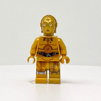 Vintage Lego Star Wars Lego Minifigure C-3PO - Printed Legs (Robot Limiter/Restraining Bolt) - SW0561 - Lego Minifigure