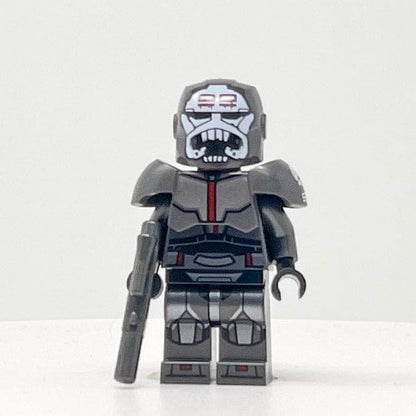 Vintage Lego Star Wars Lego Minifigure Clone Commando Wrecker, Experimental Unit Clone Force 99 - SW1149 - Lego Minifigure