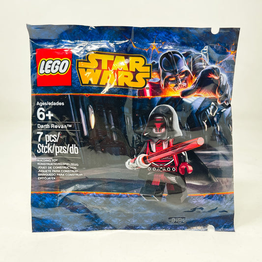 Vintage Lego Star Wars Lego Minifigure Darth Revan Polybag - Star Wars Lego Minifigure SW0547