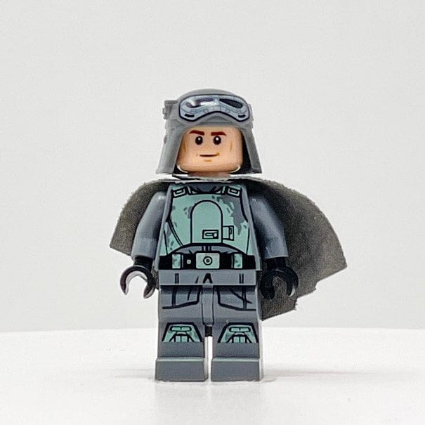 Vintage Lego Star Wars Lego Minifigure Han Solo - Imperial Mudroom Uniform - SW0925 - Lego Minifigure