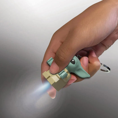 Vintage Lego Star Wars Lego Minifigure LEGO Star Wars Grogu Keychain Flashlight