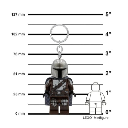 Vintage Lego Star Wars Lego Minifigure LEGO Star Wars The Mandalorian Keychain Flashlight