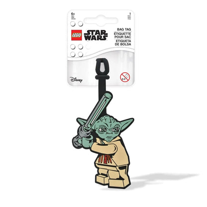 Vintage Lego Star Wars Lego Minifigure LEGO Star Wars Yoda Bag Tag