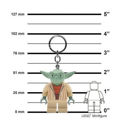 Vintage Lego Star Wars Lego Minifigure LEGO Star Wars Yoda Keychain Flashlight