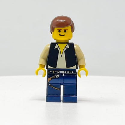 Vintage Lego Star Wars Lego Minifigure LEGO SW0045 - Han Solo (Skiff, Holster) - Star Wars Minifigure
