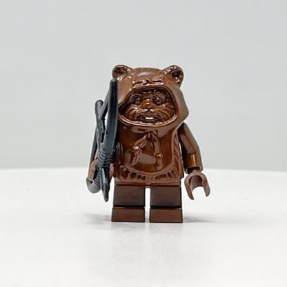Vintage Lego Star Wars Lego Minifigure LEGO SW0050 - Ewok (Wicket) - Star Wars Minifigure