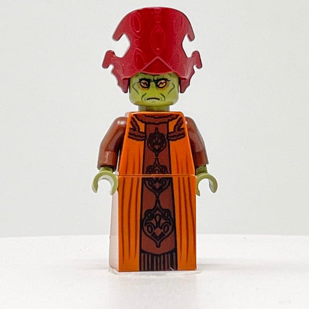 Vintage Lego Star Wars Lego Minifigure Nute Gunray - Orange Robe - SW0363 - Lego Minifigure